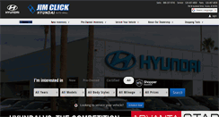 Desktop Screenshot of jimclickhyundaiautomall.com